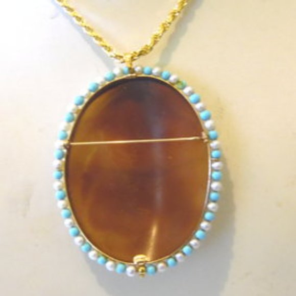AMEDEO M&M Scognamiglio 60mm 14K Gold | Mercari AMEDEO M&M Scognamiglio 60mm Sardonyx and Beaded \